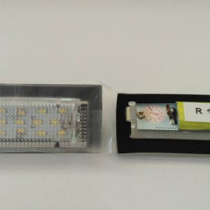 BMW E39 touring fehér SMD LED rendszámtábla világítás