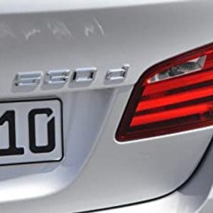 Gyári BMW 530d csomagtartó felirat F10-re 51147219547