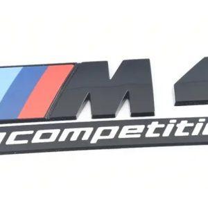 Gyári BMW G82 M4 Competition fekete csomagtartó embléma 51148084165