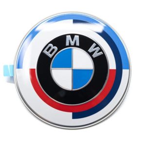 Gyári BMW 50 Yahre 82mm-es motorháztető embléma 51148087191