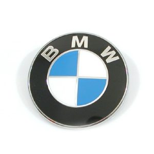 Gyári BMW 82mm-es motorháztető - csomagtartó embléma 51148132375