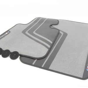 Gyári BMW F30 F31 F80 M Performance tépőzáras első szőnyeg szett 51472407303