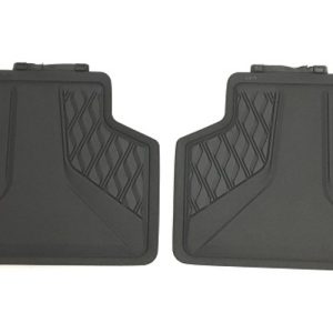 Gyári BMW G05 X5 Allweather fekete hátsó gumiszőnyeg szett 51472458552