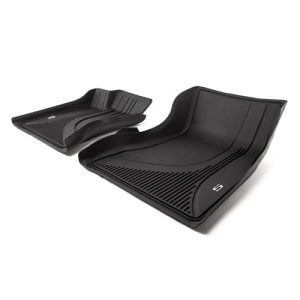Gyári BMW G30 G31 Floor Liner tépőzáras fekete első hótálca szett 51472473488