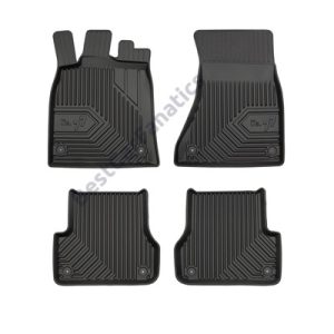 Audi A6 C7 Frogum No77 fekete 3D hótálcás TPE gumiszőnyeg szett 77407459