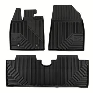 BYD Dolphin Ferdehátú Frogum No77 fekete 3D hótálcás TPE gumiszőnyeg szett 77433786