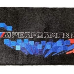 Gyári BMW M Performance fekete garázs szőnyeg 140x70cm 82105B830D4