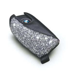 Gyári BMW Crystal - bőr kulcstartó - kulcstok 82295A56C37