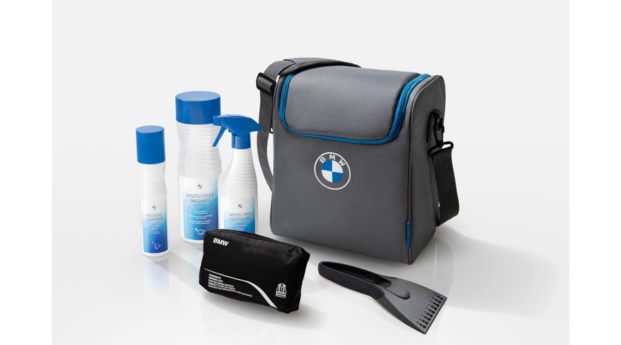 Gyári BMW Welcome téli ápolási készlet táskával 83125B54108