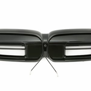 BMW G30 G31 LCI 2020-2023 lakkozott fekete G90 M5 stílusú LED megvilágítású vese