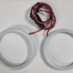 Univerzális 100mm 240SMD LED OPAL fehér angel eye szett