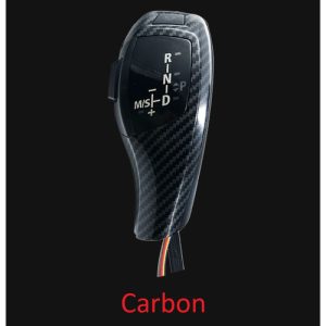 BMW E81 E82 E87 E88 E90 E91 E92 E93 LCI style automata LED világítós carbon váltókar