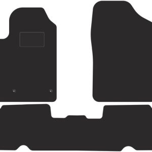 Citroen Berlingo I 1996-2008 fekete velúrszőnyeg szett