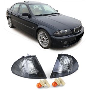 BMW E46 1998-2001 limousine touring kristály füst burás első index pár