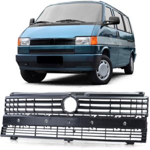 VW Volkswagen Transporter - BUSZ - Platós T4 fekete hűtőrács 1990-2004