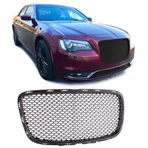 Chrysler 300C II facelift 2015-2019 méhsejtes fekete hűtőrács