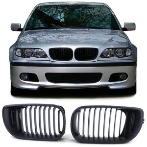 BMW E46 2002-2005 limousine touring facelift utáni matt fekete vese