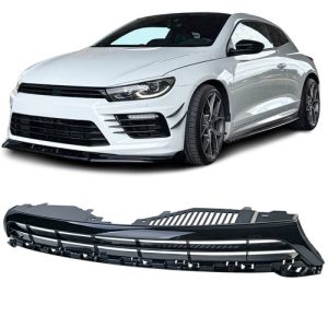 VW Volkswagen Scirocco III 2014-2017 lakkozott fekete hűtőrács