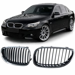 BMW E60 E61 limousine touring króm - fekete vese