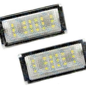 BMW E46 facelift coupe cabrio fehér SMD LED rendszámtábla világítás