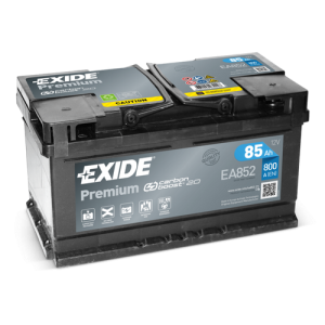 Exide Premium EA852 12V Akkumulátor 85Ah 800A Indítóáram Jobb+