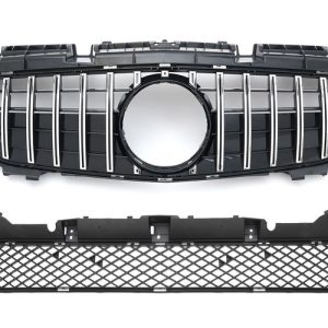 Mercedes Benz SLK R172 2011-2015 króm - lakk fekete hűtőrács Panamerica AMG GT stílusban