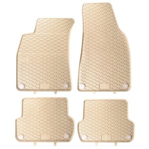 Seat Exeo Geyer Prémium beige - bézs gumiszőnyeg szett patenttal
