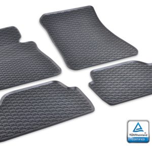 BMW E81 E82 E84 X1 E87 E88 Geyer & Hosaja Prémium fekete gumiszőnyeg szett