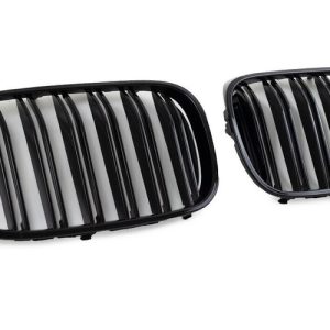 BMW G11 G12 2015-2019 lakkozott fekete M4 stílusú vese