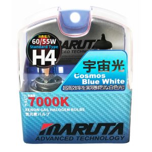 MTEC H4 Cosmos Blue White 7000K xenon hatású izzó