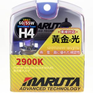 MTEC H4 60/55W Golden Style 2900K kadmium sárga halogén izzó DUO BOX