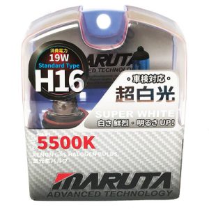 MTEC H16 19W SuperWhite 5500K xenon hatású halogén izzó DUO BOX