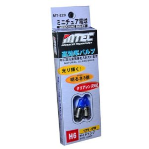 MTEC BAX9S H6W SuperWhite 6000K fehér izzópár