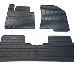 KIA Carens IV 5személyes Frogum 0435 fekete gumiszőnyeg szett