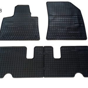 Citroen C4 Spacetourer Frogum 0648  fekete gumiszőnyeg szett