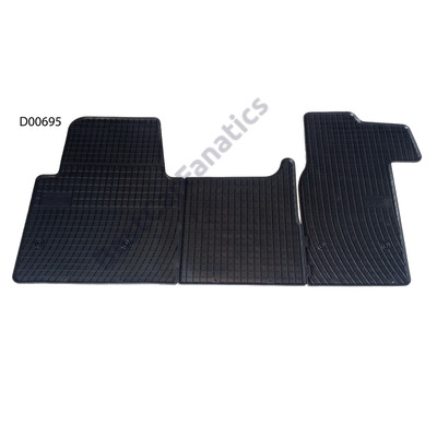 Nissan NV400 Frogum D00695 fekete gumiszőnyeg szett