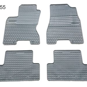 Nissan X-Trail II Frogum GR0455 szürke gumiszőnyeg szett