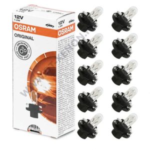 Osram BX8,4d 1,2W 12V Original Line műszerfal izzó 2351MFX6 10db-os készlet