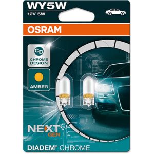 Osram WY5W T10 Diadem Chrome halogén izzó DUO BOX 2827DC-2BL