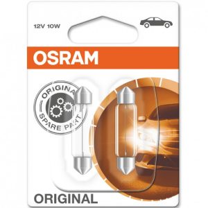 Osram C10W Original Line szofita izzó DUO BOX 6411-2BL