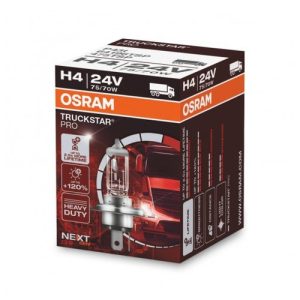 Osram H4 Truckstar Pro Next Gen 24V +120% halogén izzó 64196TSP