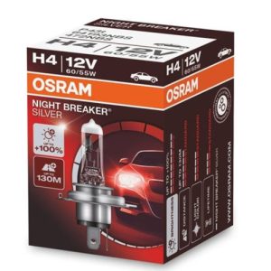 Osram H4 Night Breaker Silver +100% halogén izzó 64193NBS