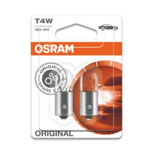 Osram T4W BA9S Original Line izzó 3893-2BL DUO BOX