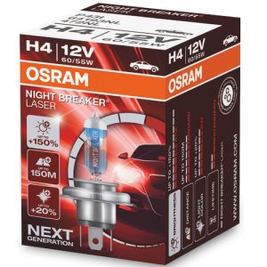 Osram Night Breaker Laser H4 +150% halogén izzó 64193NL