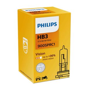 Philips HB3 9005 Vision halogén izzó +30% 9005PRC1