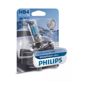 Philips HB4 WhiteVision Ultra halogén izzó +60% 9006WVUB1