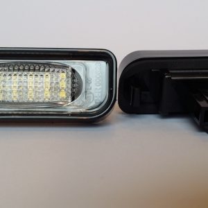 Mercedes Benz W220 S-osztály fehér SMD LED rendszámtábla világítás