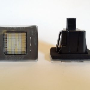 Mercedes Benz W117 W156 W166 W176 X166 R172 fehér SMD LED rendszámtábla világítás
