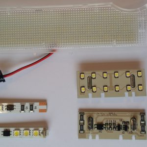 BMW E70 X5 fehér SMD LED olvasó / tetőlámpa / piperetükör szett