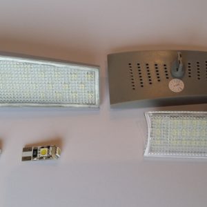 Mercedes Benz W204 W207 W212 GLK fehér SMD LED olvasó tetőlámpa szett